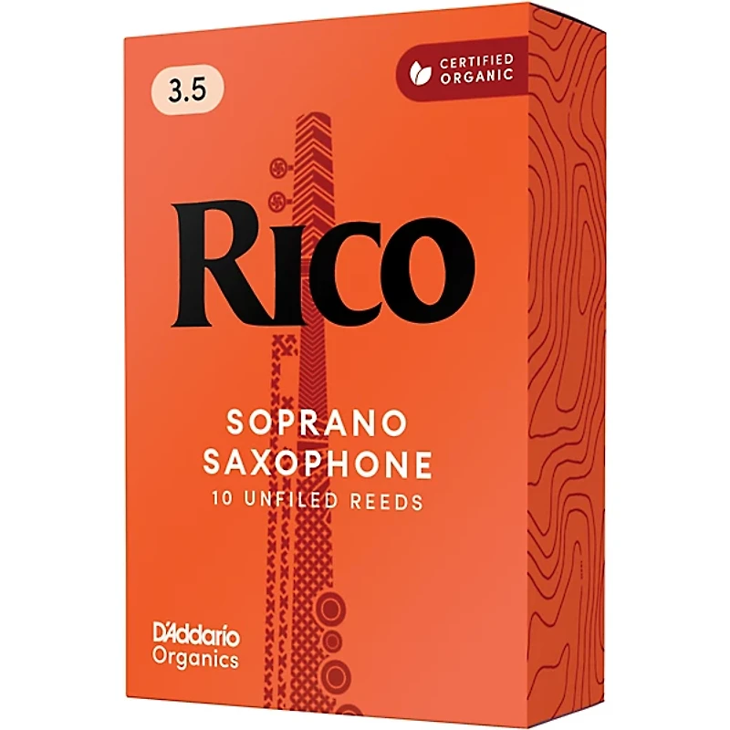 Rico Soprano Saxophone Reeds, Box of 10