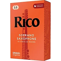 Rico Soprano Saxophone Reeds, Box of 10