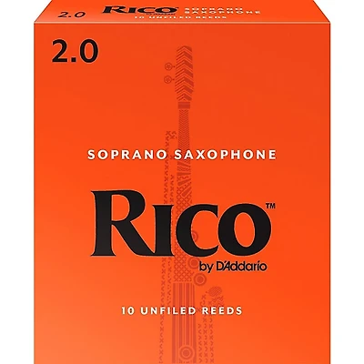 Rico Soprano Saxophone Reeds, Box of 10