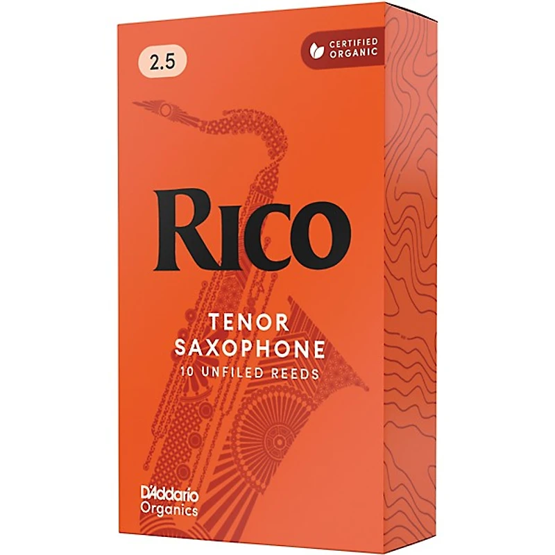 Rico Tenor Saxophone Reeds, Box of 10