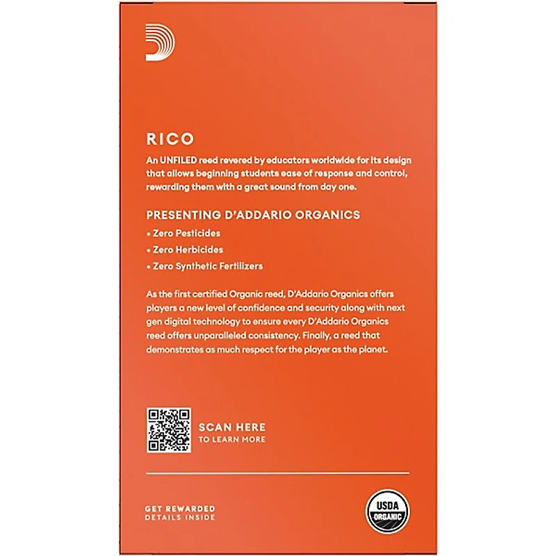 Rico Tenor Saxophone Reeds, Box of 10