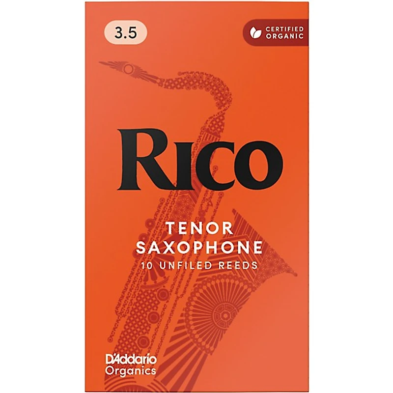 Rico Tenor Saxophone Reeds, Box of 10
