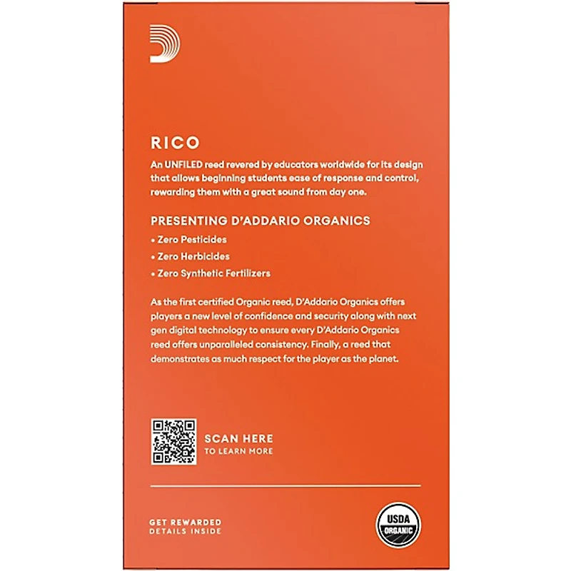 Rico Tenor Saxophone Reeds, Box of 10