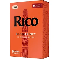 Rico Bb Clarinet Reeds, Box of 10
