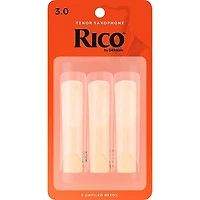 Rico Tenor Saxophone Reeds, Box of 3