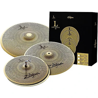 Zildjian L80 Series LV468 Low Volume Cymbal Pack With Free 16" Crash