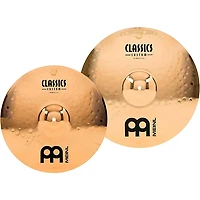 MEINL Classics Custom Triple Bonus Pack Cymbal Box Set With Free 8" Bell, 10" Splash, 12" Trash Splash
