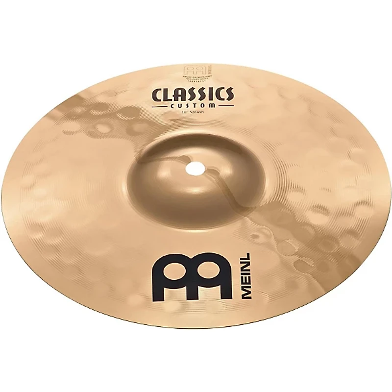 MEINL Classics Custom Triple Bonus Pack Cymbal Box Set With Free 8" Bell, 10" Splash, 12" Trash Splash