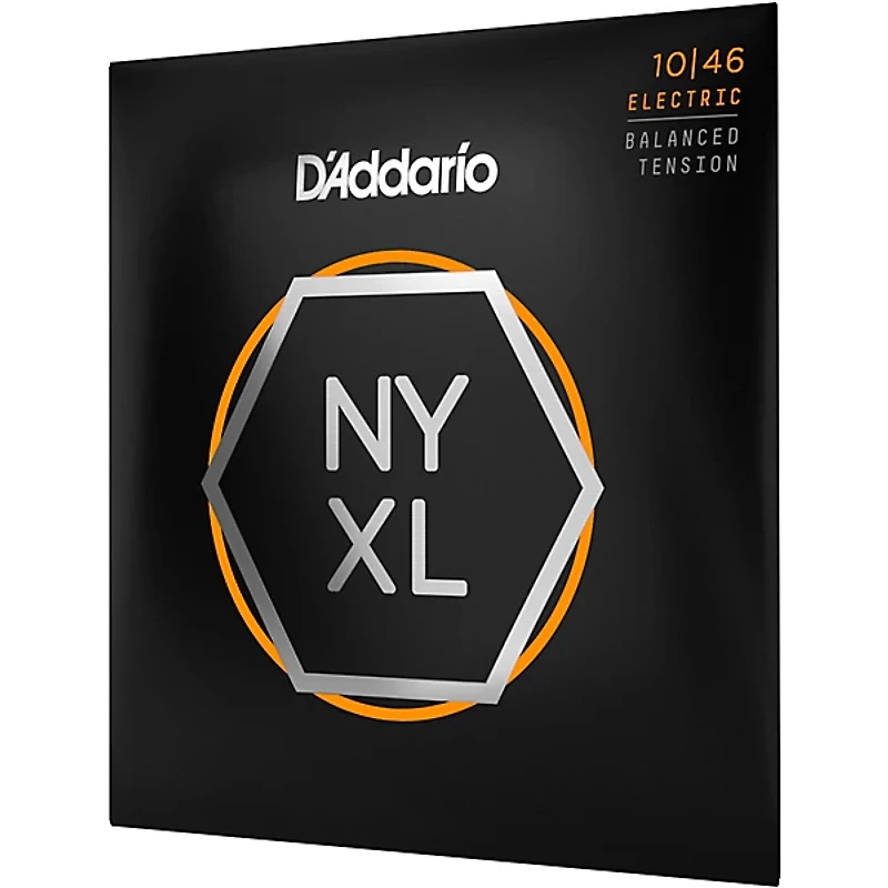 D'Addario NYXL1046BT Balanced Tension Nickel Wound Electric Guitar Strings 10-46