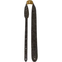Perri's Italian Garment Leather Guitar Strap with Premium Suede Backing