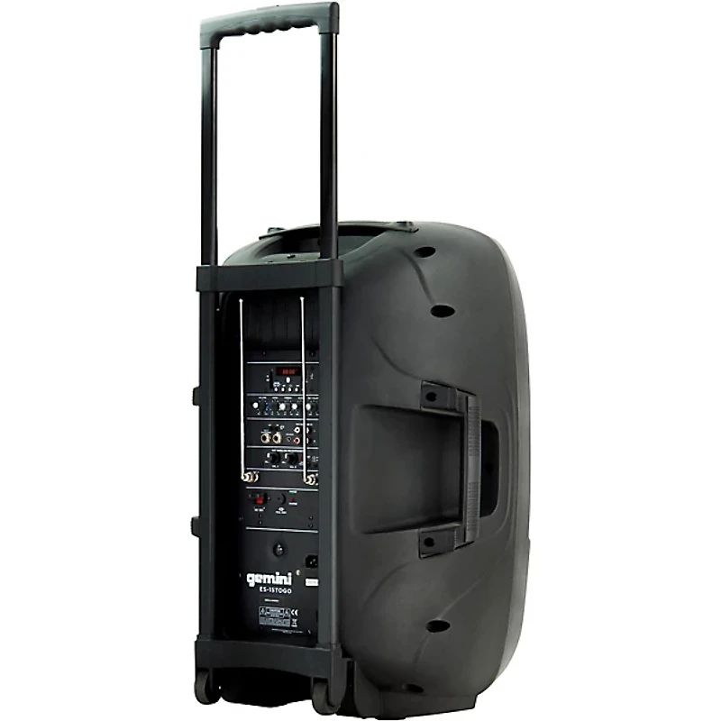 Gemini ES-15TOGO 15" Active Battery-Powered Loudspeaker