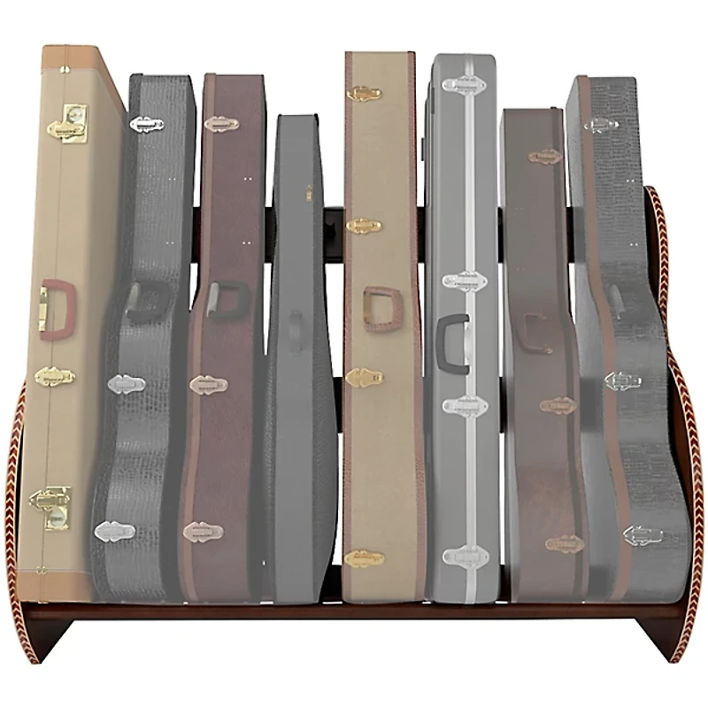 A&S Crafted Products Studio Deluxe Guitar Case Rack