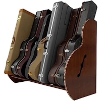 A&S Crafted Products Studio Deluxe Guitar Case Rack