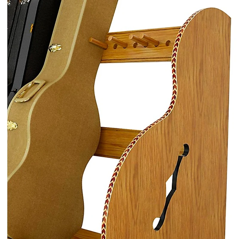 A&S Crafted Products Studio Deluxe Guitar Case Rack