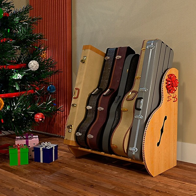 A&S Crafted Products Studio Deluxe Guitar Case Rack