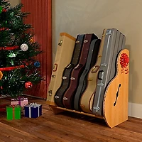 A&S Crafted Products Studio Deluxe Guitar Case Rack