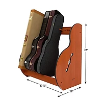 A&S Crafted Products Studio Standard Guitar Case Rack