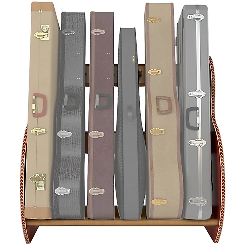 A&S Crafted Products Studio Deluxe Special-Edition Guitar Case Rack