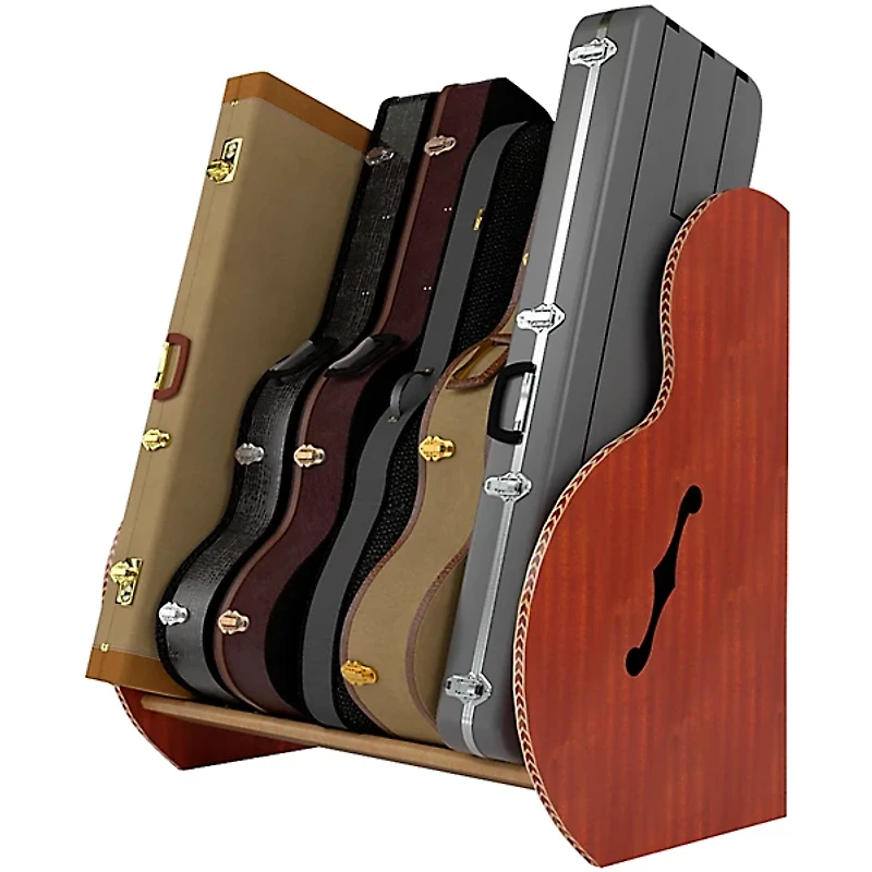 A&S Crafted Products Studio Deluxe Special-Edition Guitar Case Rack