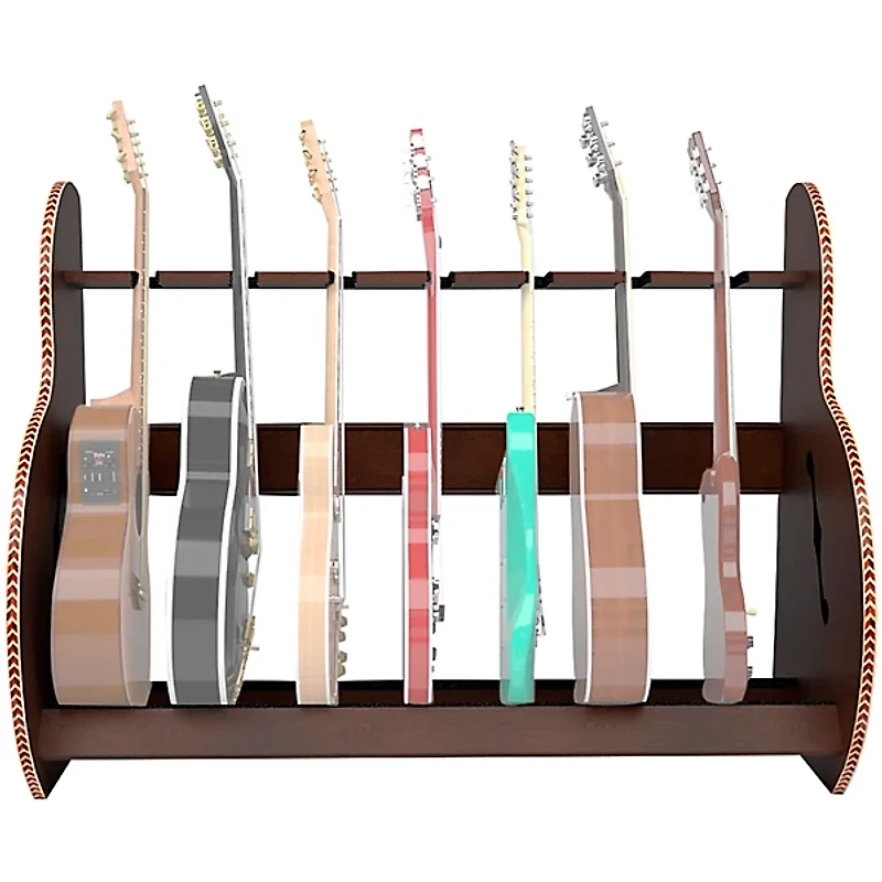 A&S Crafted Products Session Deluxe Multiple Guitar Stand