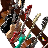 A&S Crafted Products Session Deluxe Multiple Guitar Stand