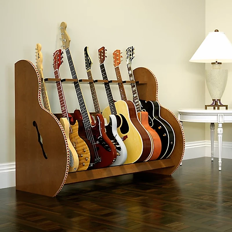 A&S Crafted Products Session Deluxe Multiple Guitar Stand