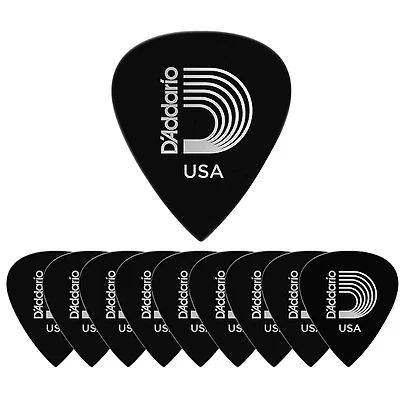 D'Addario Duralin Precision Heavy Guitar Picks 10 Pack