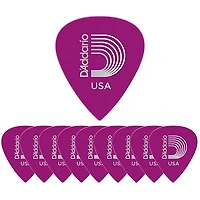 D'Addario Duralin Precision Heavy Guitar Picks 10 Pack
