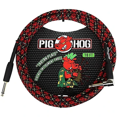 Pig Hog Right Angle Instrument Cable