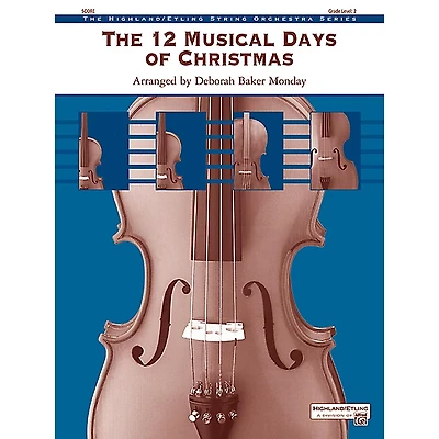 Alfred The 12 Musical Days of Christmas String Orchestra Grade 2