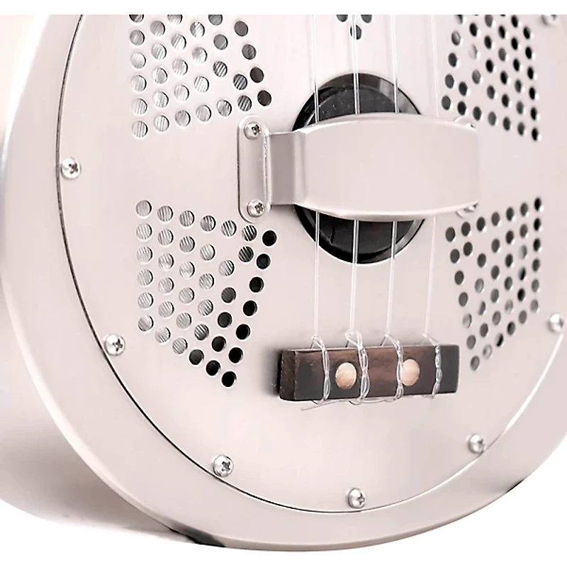 Gold Tone ResoUke Resonator Ukulele Brushed Metal