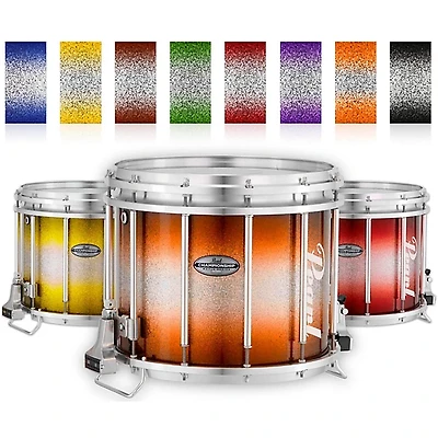 Pearl Championship Maple Varsity FFX Marching Snare Drum Burst Finish