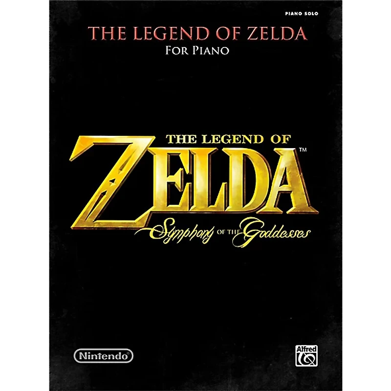 Alfred The Legend of Zelda Symphony the Goddesses Late Intermediate Early Advanced Piano Solos Songbook