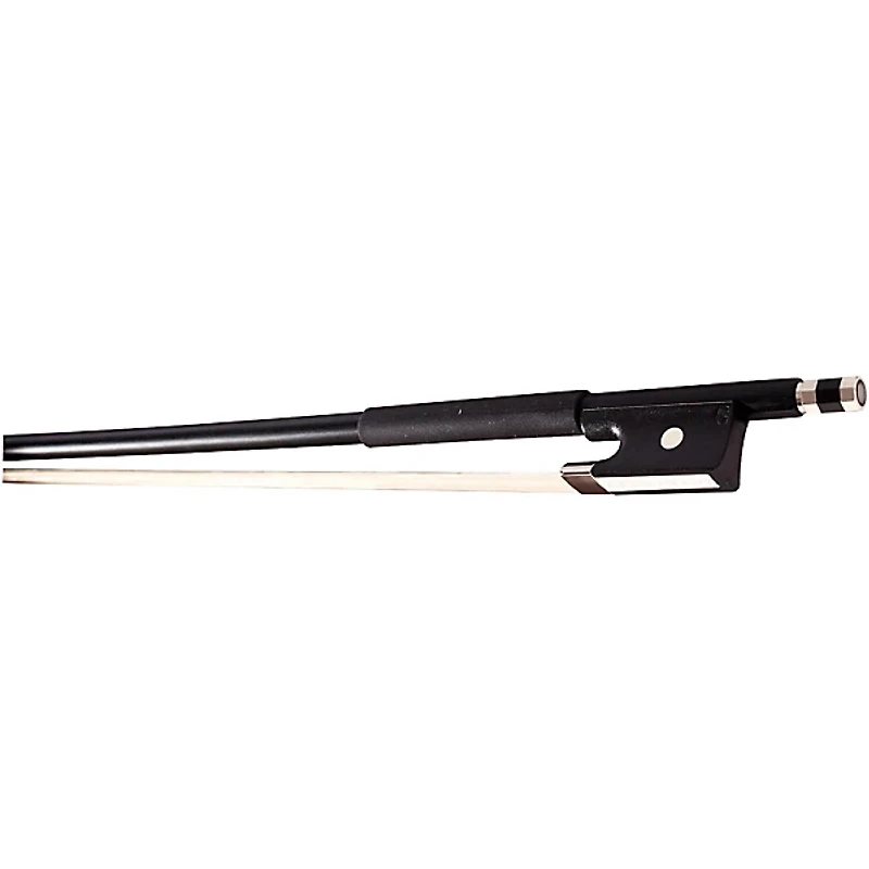 Glasser Violin Bow Fiberglass Half-Lined Frog Leatherette Grip