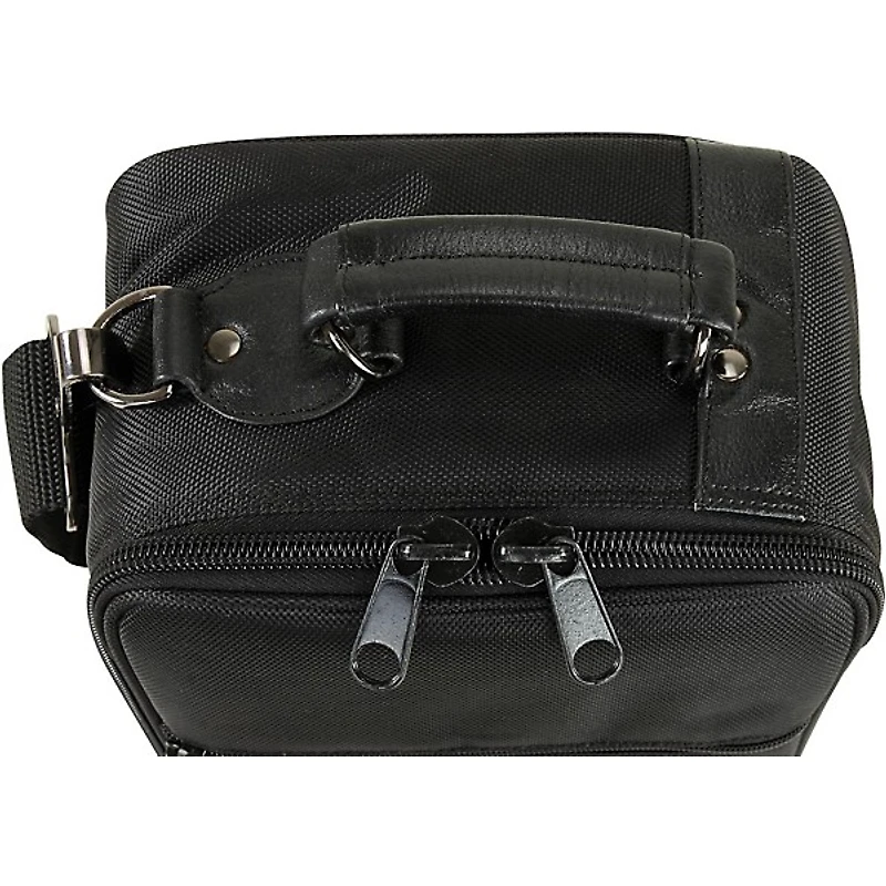 Gard Compact Curved Soprano With Removable Neck Gig Bag Synthetic with Leather Trim