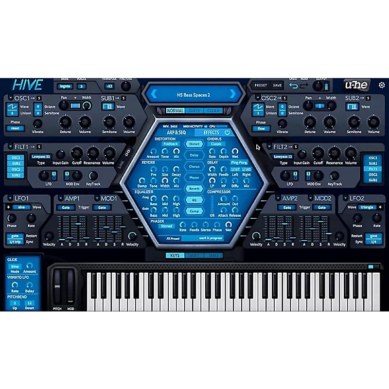 u-he Hive 2 Synthesizer Plug-in (Software Download)