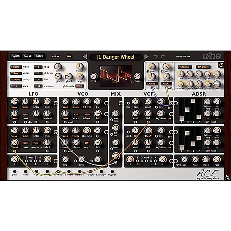 u-he ACE Modular Virtual Synthesizer (Software Download)