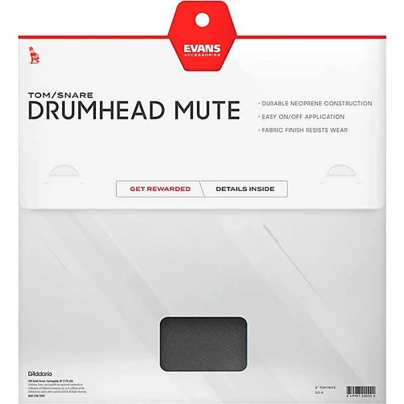 EVANS SoundOff Drum Mute in