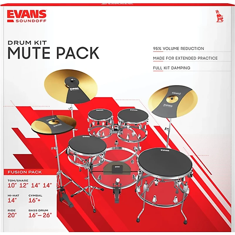 EVANS SoundOff Full Box Set, Fusion