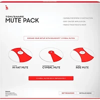 Evans SoundOff Drum Mute Pack - Standard