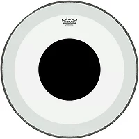 Remo Powerstroke 3 Clear Bass Drum Head With Black Dot