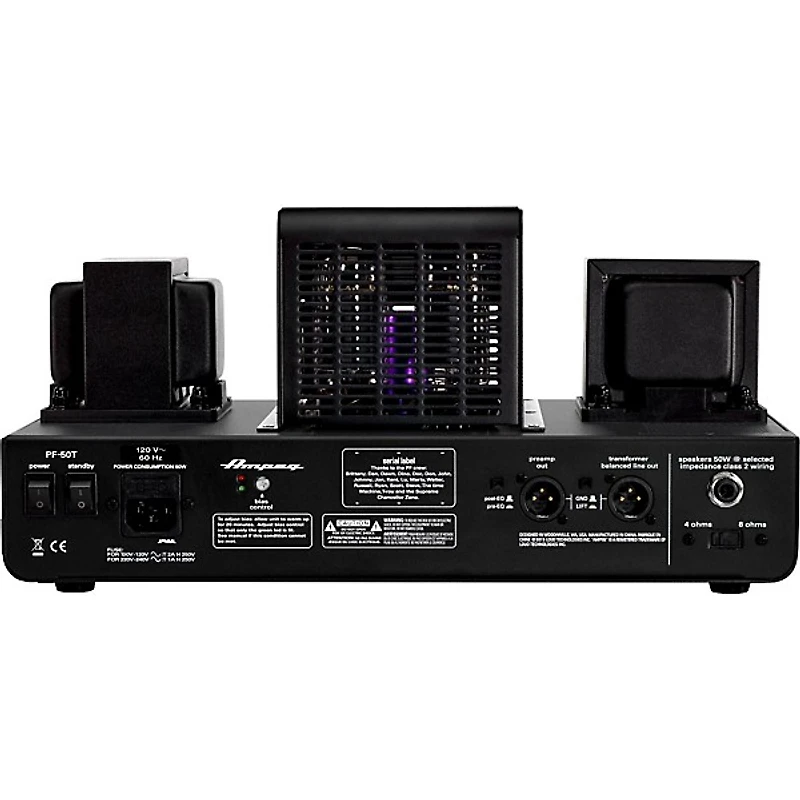 Ampeg PF-50T Portaflex 50W Tube Bass Amp Head