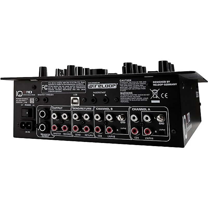 Reloop IQ2 2-Channel MIDI Mixer