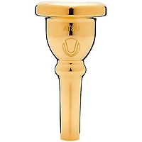Denis Wick DW4386-AT Aaron Tindal Signature Ultra Series Tuba Mouthpiece in Gold