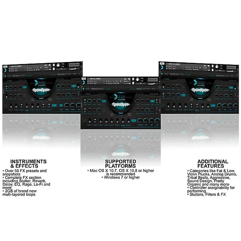 Output REV X-LOOPS Crossgrade (REV Customers) Software Download