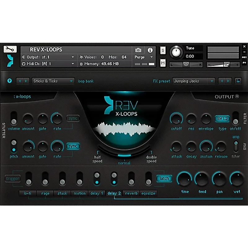 Output REV X-LOOPS Crossgrade (REV Customers) Software Download