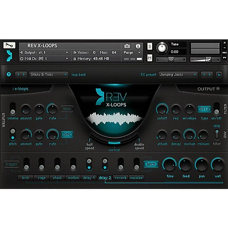 Output REV X-LOOPS Software Download