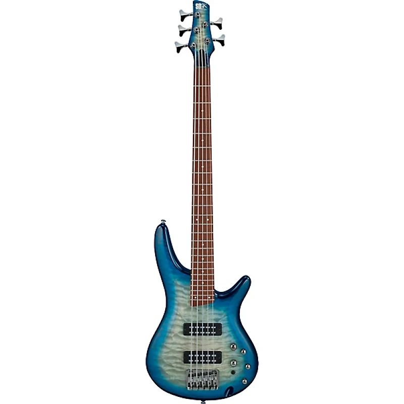 Ibanez SR405EQM Quilted Maple 5-String Electric Bass Guitar