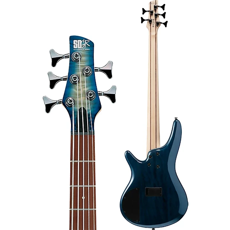 Ibanez SR405EQM Quilted Maple 5-String Electric Bass Guitar