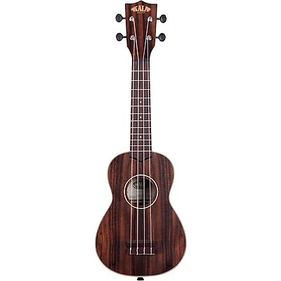 Kala KA-EBY-S Ebony Striped Soprano Ukulele Natural